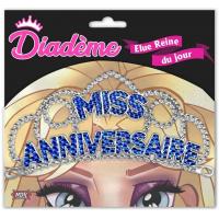 DIADEME MISS J.A BLEU