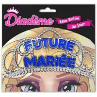 DIADEME MISS FUTURE MARIEE BLEU