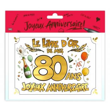 LIVRE D'OR 80 ANS