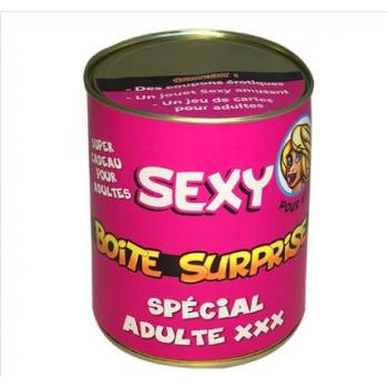 BOITE SURPRISE ADULTE X FEMME