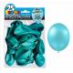 BALLON METAL BLEU CIEL X25