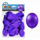 BALLON METAL VIOLET FONCE X25