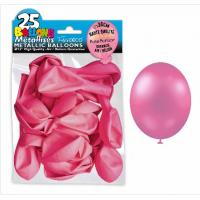 BALLON METAL ROSE X25