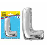 BALLON ALU LETTRE L 36CM