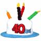 CHAPEAU ANNIVERSAIRE 40 ANS