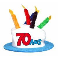 CHAPEAU ANNIVERSAIRE 70 ANS