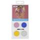 KIT MAQUILLAGE FEERIQUE BLEU (4fards, 1 pinceau, 1éponge, 1livret)