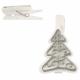 PINCE SAPIN ARGENT X6