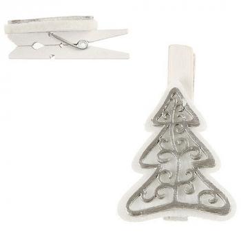 PINCE SAPIN ARGENT X6