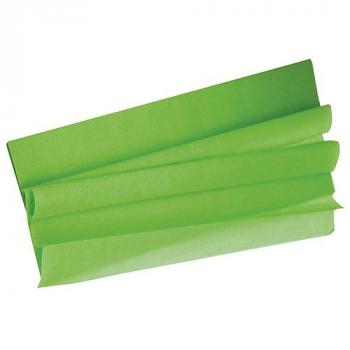 CREPON VERT POMME FEUILLE 0.50M X 2.50M