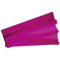 CREPON FUSHIA FEUILLE 0.50M X 2.50M