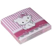 SERVIETTE CHARMY KITTY X20