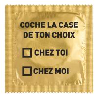 PRESERVATIF COCHE LA CASE DE TON CHOIX