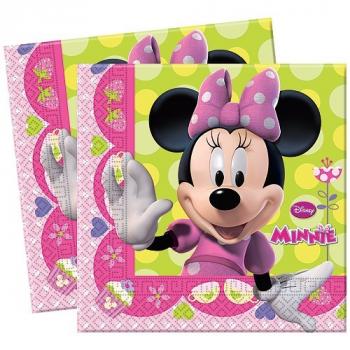 SERVIETTE MINNIE 33X33CM X20