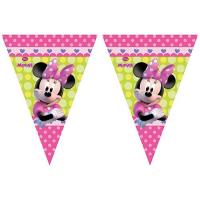 GUIRLANDE FANION MINNIE 2M30 (30cm x 20cm)