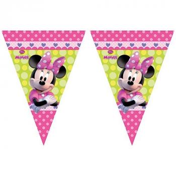 GUIRLANDE FANION MINNIE 2M30 (30cm x 20cm)