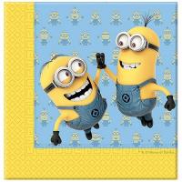 SERVIETTE MINIONS LOVELY 33X33CM X20