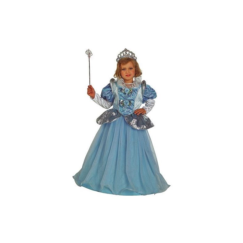 Deguisement cendrillon bleue fille 4 à 10 ans - Enfant - Décoration-Fête