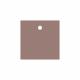ETIQUETTE CARREE MARRON 4CM UNIE X25