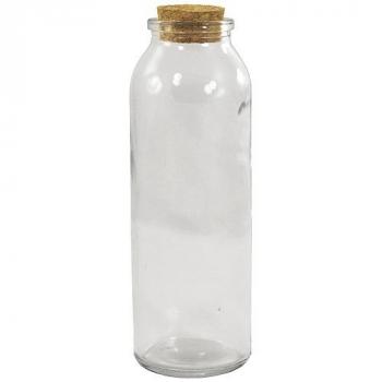 BOUTEILLE EN VERRE 25 CL BOUCHON LIEGE X6