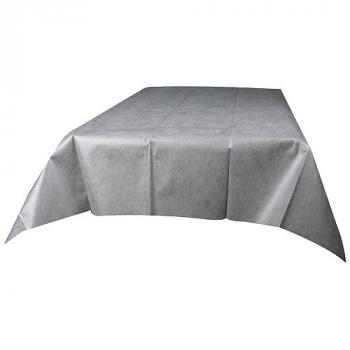 NAPPE PAPIER NON TISSE ARGENT 1,4X2,4 M