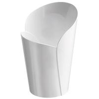 VERRINE CONIQUE 9 CL PLASTIQUE BLANC X15