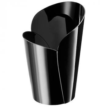 VERRINE CONIQUE 9 CL PLASTIQUE NOIR X15