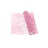 CHEMIN DE TABLE POLYTULLE 30CM X10M ROSE