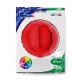 BALLON ALU ROND ROUGE 19" 46CM