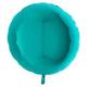 BALLON ALU ROND TURQUOISE VERT TIFFANY 19" 46CM