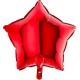 BALLON ALU ETOILE ROUGE 19"46CM