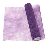 Chemin de Table Intissé Haute Qualité Violet 30 cm X 10 cm