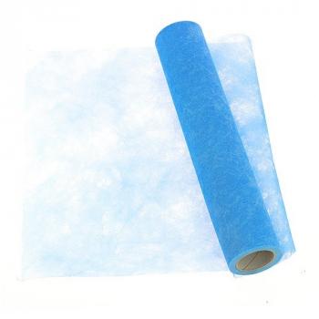 Chemin de Table Intissé Haute Qualité Bleu Clair 30 cm X 10 cm