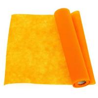 CHEMIN DE TABLE INTISSE BRICOTEX ORANGE 40 CM X 7M