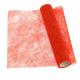 Chemin de table rouge 30cm x 10m