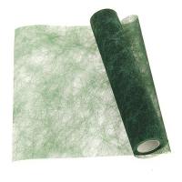Chemin de Table Intissé Haute Qualité Vert Sapin 30 cm X 10 cm