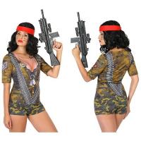 TEE SHIRT 3D MILITAIRE FEMME TAILLE M-L