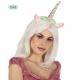SERRE TETE LICORNE VERT/ARGENT