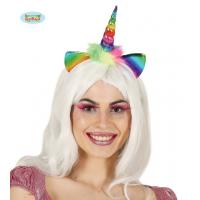 DIADEME LICORNE ENFANT MULTICOULEUR