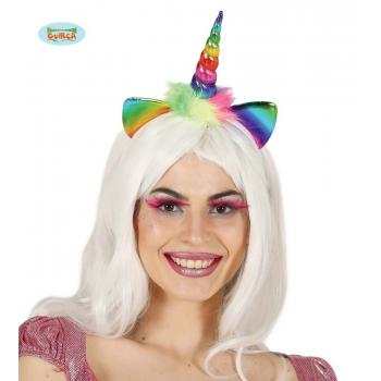 DIADEME LICORNE ENFANT MULTICOULEUR