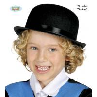 CHAPEAU MELON ENFANT NOIR