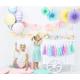 BALLON ALU ROND CANDY BLEU PASTEL 35CM