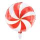 BALLON ALU ROND CANDY ROUGE 35CM