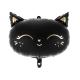 BALLON ALU TETE DE CHAT NOIR 48X36CM