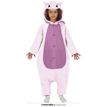 COSTUME PURPLE CAT POKE T.7-9 ANS