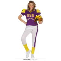 COSTUME JOUEUSE FOOTBALL AMERICAIN T.38-40