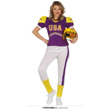 COSTUME JOUEUSE FOOTBALL AMERICAIN T.38-40