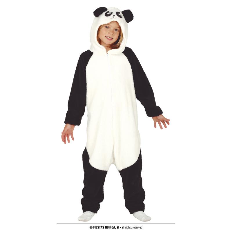 Costume pyjama panda 7-9 ans - Animaux - Décoration-Fête