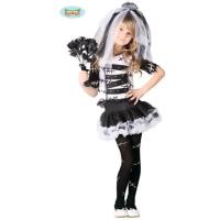 COSTUME MARIE FUNEBRE ENFANT 5/6 ANS