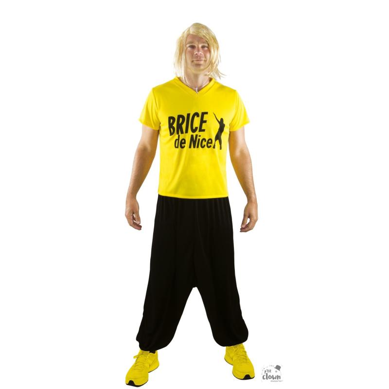 Costume brice de nice t.l/xl (pantalon+t-shirt) - Personnage TV -  Décoration-Fête